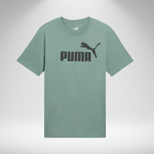 Camiseta PUMA logo manga corta verde